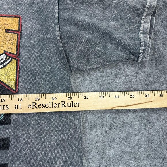 Corvette Racing Coupe Shirt Womens Large Gray High Speed Graphic Vintage Style - Picture 5 of 7